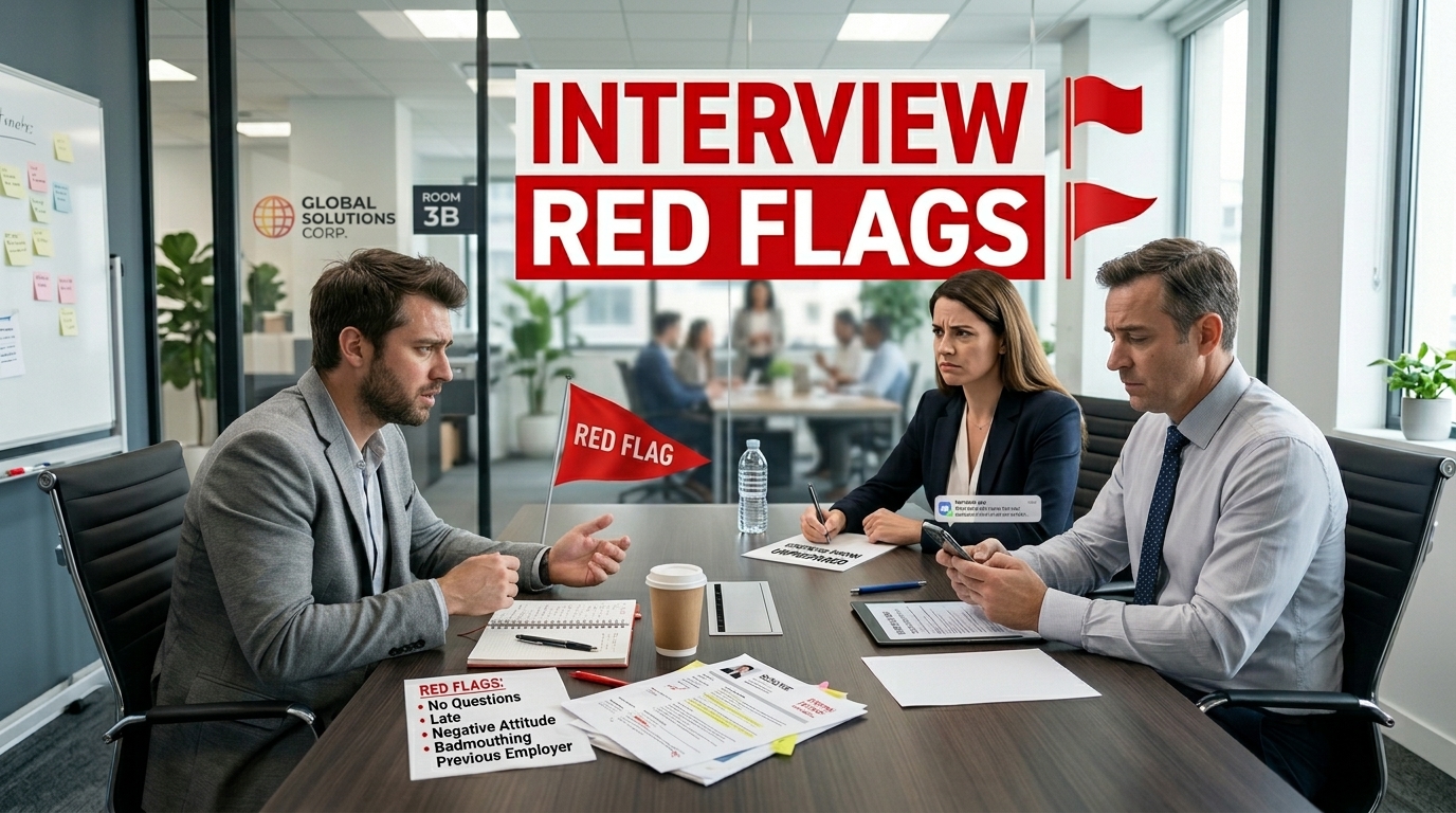 Interview Red Flags That Should Have You Running